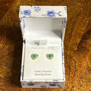 NIB Rachel Zoe Sterling Silver Earrings